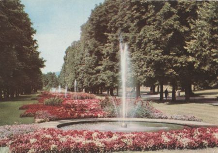 Bad Pyrmont - Fontänenallee - 1964 Bad Pyrmont - Fontänenallee - 1964