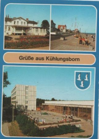 Kühlungsborn - u.a. Strandpromenade - 1991 Kühlungsborn - u.a. Strandpromenade - 1991