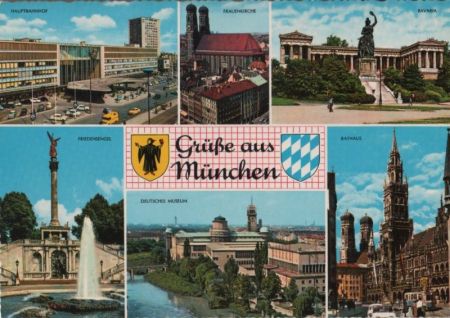 München - u.a. Deutsches Museum - ca. 1970 München - u.a. Deutsches Museum - ca. 1970