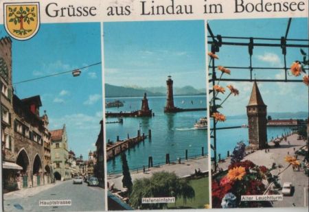 Lindau - u.a. Hafeneinfahrt - 1976 Lindau - u.a. Hafeneinfahrt - 1976