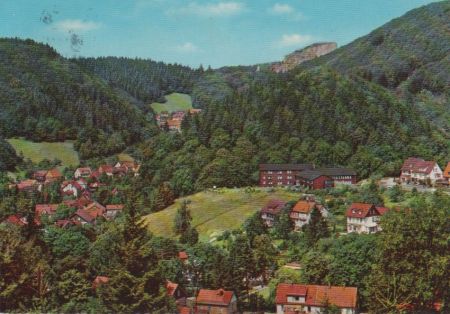 Bad Grund - Blick vom Eichelberg - 1967 Bad Grund - Blick vom Eichelberg - 1967