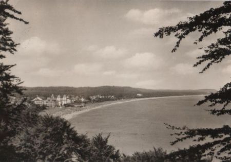 Binz - Blick auf den Strand - 1972 Binz - Blick auf den Strand - 1972