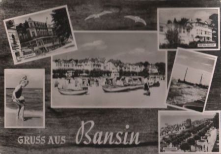 Heringsdorf-Bansin - 6 Teilbilder - 1962 Heringsdorf-Bansin - 6 Teilbilder - 1962