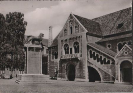 Braunschweig - Burg Dankwarderode - 1955 Braunschweig - Burg Dankwarderode - 1955