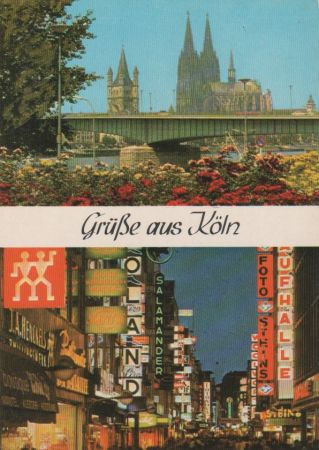 Köln - u.a. Hohestraße - ca. 1980 Köln - u.a. Hohestraße - ca. 1980