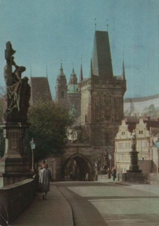 Tschechien - Prag - Praha - Kleinseitner Brückenturm - 1968 Tschechien - Prag - Praha - Kleinseitner Brückenturm - 1968
