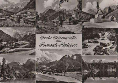 Ramsau - Fröhliche Feriengrüße - 1968 Ramsau - Fröhliche Feriengrüße - 1968