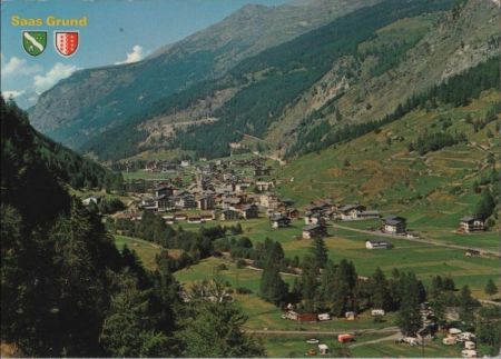 Schweiz - Saas-Grund - ca. 1980 Schweiz - Saas-Grund - ca. 1980