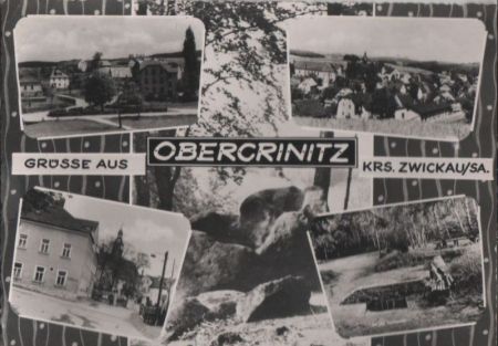 Crinitzberg-Obercrinitz - mit 5 Bildern - 1964 Crinitzberg-Obercrinitz - mit 5 Bildern - 1964