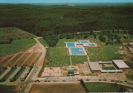Oer-Erkenschwick - Freizeitstätte Stimbergpark, Luftbild - 1973 Oer-Erkenschwick - Freizeitstätte Stimbergpark, Luftbild - 1973