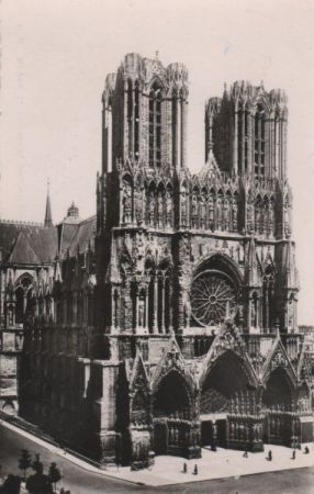 Frankreich - Reims - La Cathedrale reconstruite - ca. 1960 Frankreich - Reims - La Cathedrale reconstruite - ca. 1960