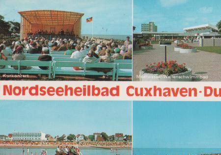 Cuxhaven-Duhnen u.a. Wattwagenfahrt - 1978 Cuxhaven-Duhnen u.a. Wattwagenfahrt - 1978