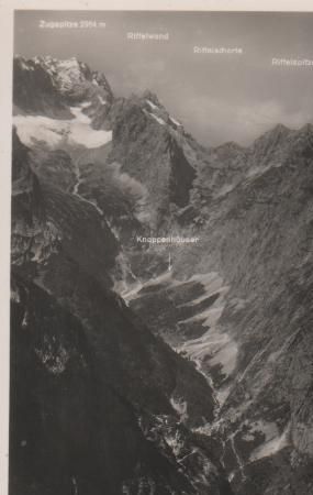 Ramsau - Höllental und Zugspitze - ca. 1955 Ramsau - Höllental und Zugspitze - ca. 1955