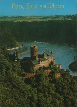 Burg Katz, St. Goarshausen - ca. 1985 Burg Katz, St. Goarshausen - ca. 1985