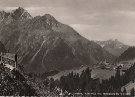 Österreich - Widderstein - Bärenkop - Mittelberg - 1961 Österreich - Widderstein - Bärenkop - Mittelberg - 1961