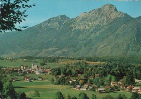 Österreich - Großgmain - mit Hochstaufen - ca. 1980 Österreich - Großgmain - mit Hochstaufen - ca. 1980
