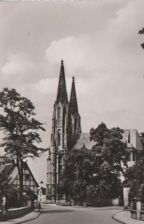 Soest Westfalen - Wiesenkirche - ca. 1955 Soest Westfalen - Wiesenkirche - ca. 1955