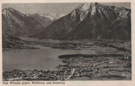 Bad Wiessee - gegen Wallberg - 1949 Bad Wiessee - gegen Wallberg - 1949
