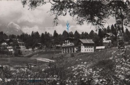 Österreich - Seefeld - Blick auf Hotel Astoria - 1955 Österreich - Seefeld - Blick auf Hotel Astoria - 1955
