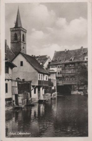Erfurt - Dämmchen - 1952 Erfurt - Dämmchen - 1952