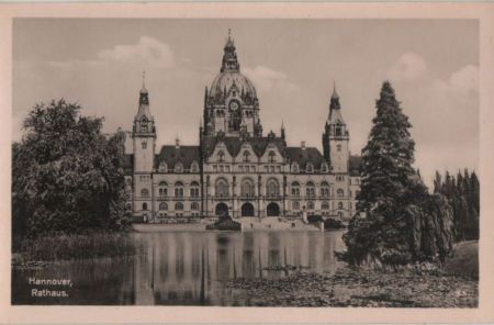 Hannover - Rathaus - ca. 1940 Hannover - Rathaus - ca. 1940