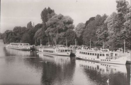 Am Salzhof, Abfahrtsstelle Fahrgastschiffahrt - 1983 Am Salzhof, Abfahrtsstelle Fahrgastschiffahrt - 1983