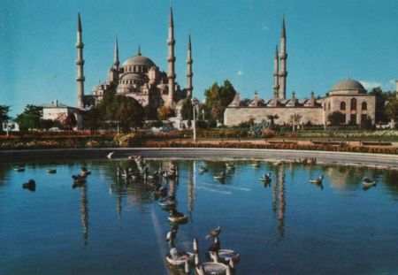 Türkei - Istanbul - Sultanahmet Camii - 1975 Türkei - Istanbul - Sultanahmet Camii - 1975