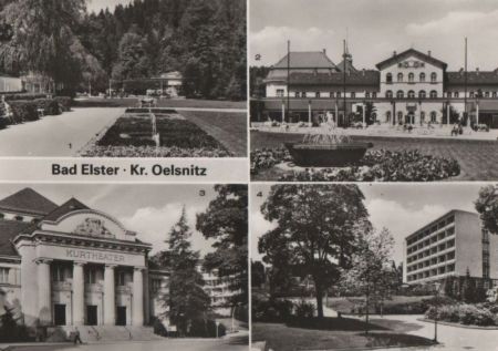 Bad Elster - u.a. Bettenhaus - 1988 Bad Elster - u.a. Bettenhaus - 1988