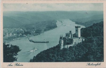 Koblenz, Schloß Stolzenfels - ca. 1940 Koblenz, Schloß Stolzenfels - ca. 1940