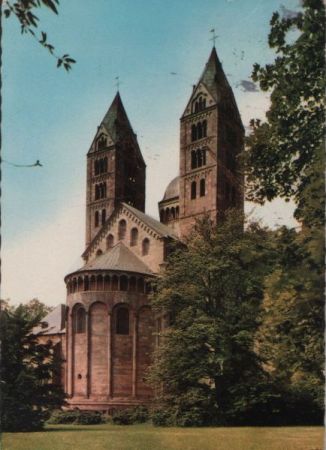 Speyer - Dom, Ostseite - 1974 Speyer - Dom, Ostseite - 1974