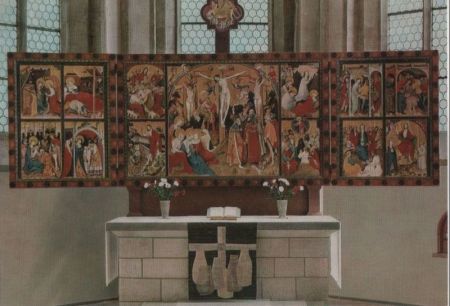 Bad Wildungen - Stadtkirche, Altarbild - ca. 1980 Bad Wildungen - Stadtkirche, Altarbild - ca. 1980
