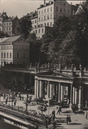 Tschechien - Karlovy Vary - Karlsbad - Kolonnade - ca. 1965 Tschechien - Karlovy Vary - Karlsbad - Kolonnade - ca. 1965