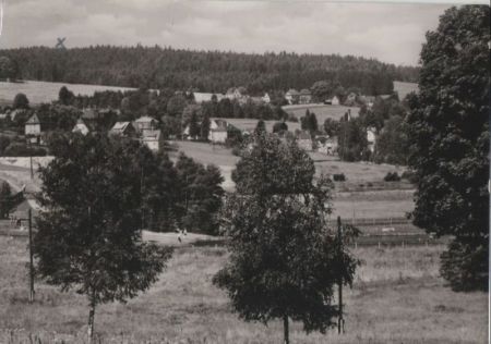 Bad Elster - Sohl - Blick auf den Ort - 1978 Bad Elster - Sohl - Blick auf den Ort - 1978