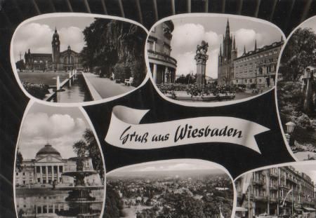 Gruß aus Wiesbaden - 1962 Gruß aus Wiesbaden - 1962