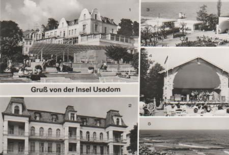 Usedom - Bansin, Heringsdorf, Zinnowitz, Ahlbeck, Koserow - 1981 Usedom - Bansin, Heringsdorf, Zinnowitz, Ahlbeck, Koserow - 1981