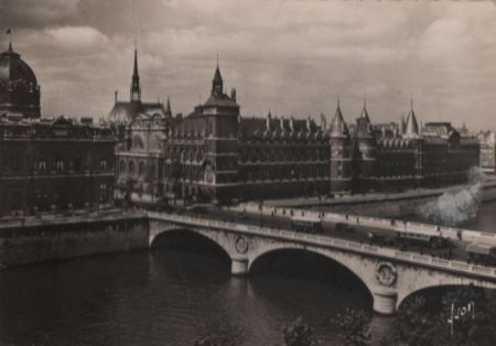 Frankreich - Paris - Le Palais de Justice - 1956 Frankreich - Paris - Le Palais de Justice - 1956