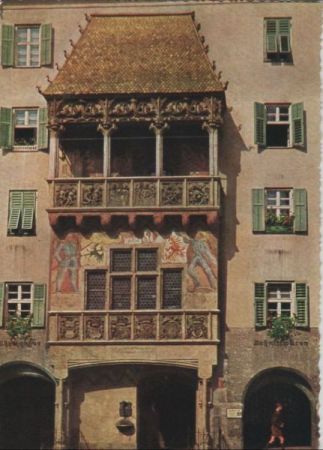 Österreich - Innsbruck - Goldenes Dachl - ca. 1980 Österreich - Innsbruck - Goldenes Dachl - ca. 1980