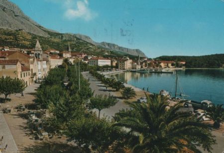 Kroatien - Makarska - Panorama - 1968 Kroatien - Makarska - Panorama - 1968