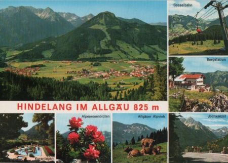 Bad Hindelang - u.a. Jochkanzel - 1972 Bad Hindelang - u.a. Jochkanzel - 1972