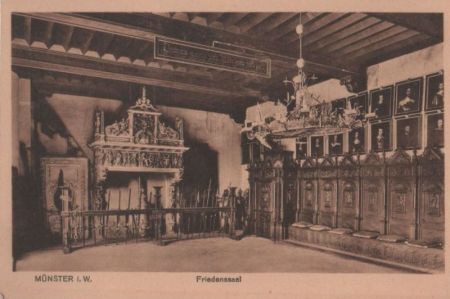 Münster - Friedenssaal - ca. 1935 Münster - Friedenssaal - ca. 1935