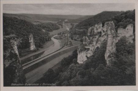 Sigmaringen, Gebrochen Gutenstein - ca. 1950 Sigmaringen, Gebrochen Gutenstein - ca. 1950