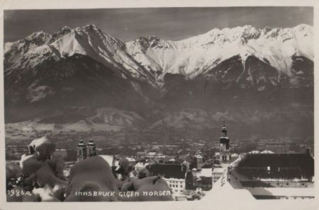Österreich - Innsbruck - gegen Norden - 1955 Österreich - Innsbruck - gegen Norden - 1955