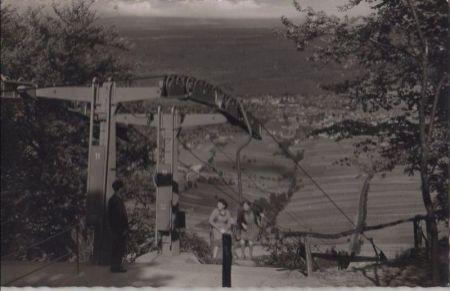 Edenkoben - Pfälzische Sesselbahn - 1955 Edenkoben - Pfälzische Sesselbahn - 1955