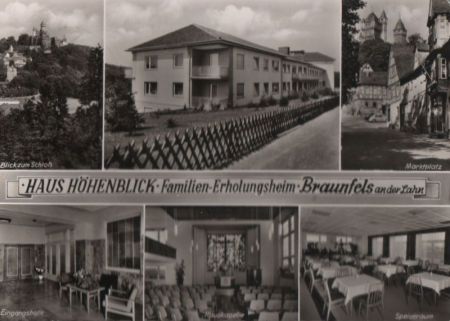 Braunfels - Familien-Erholungsheim Höhenblick - 1966 Braunfels - Familien-Erholungsheim Höhenblick - 1966