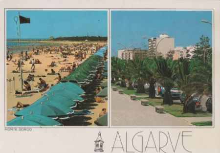 Portugal - Monte Gordo - 2 Teilbilder - 1988 Portugal - Monte Gordo - 2 Teilbilder - 1988