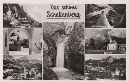 Schellenberg, Marktschellenberg - u.a. mit Göll - ca. 1960 Schellenberg, Marktschellenberg - u.a. mit Göll - ca. 1960