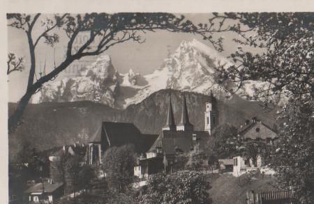 Berchtesgaden im Frühling - 1928 Berchtesgaden im Frühling - 1928