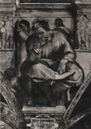Vatikan - Vatikanstadt - Cappella Sistina, Profeta Geremin - ca. 1960 Vatikan - Vatikanstadt - Cappella Sistina, Profeta Geremin - ca. 1960