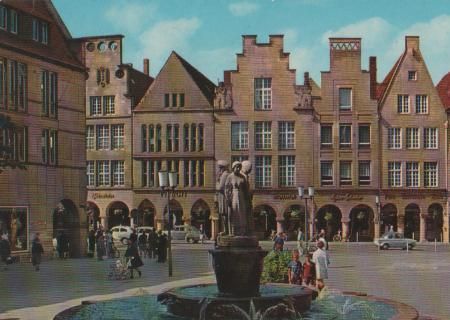 Münster - Am Lambertusbrunnen - 1972 Münster - Am Lambertusbrunnen - 1972