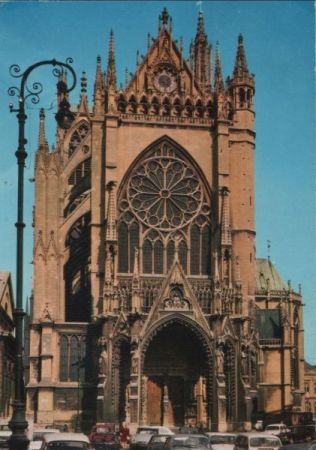 Frankreich - Metz - Cathedrale St-Etienne - 1975 Frankreich - Metz - Cathedrale St-Etienne - 1975